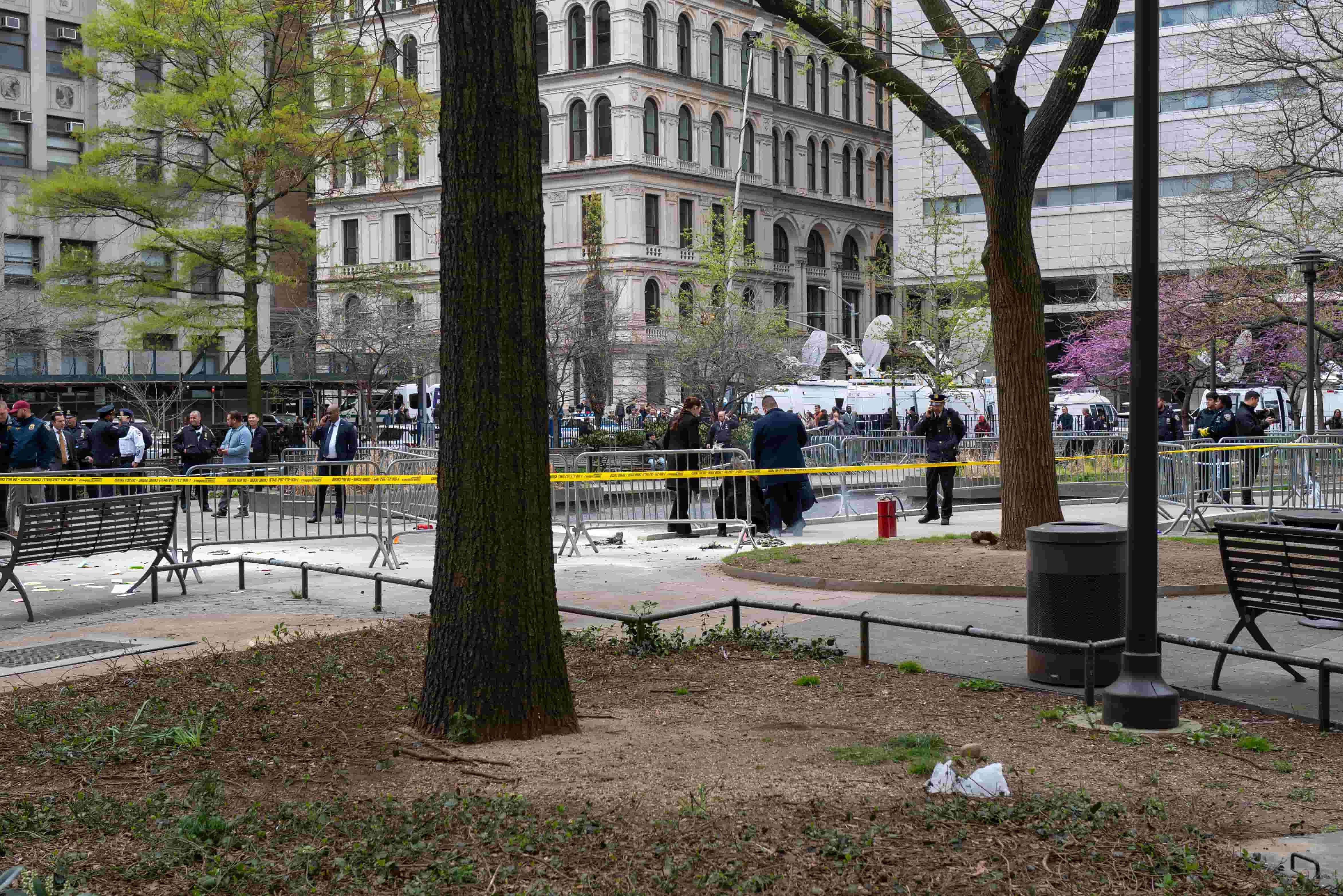 Man Who Self-Immolated Outside Trump Trial Dies