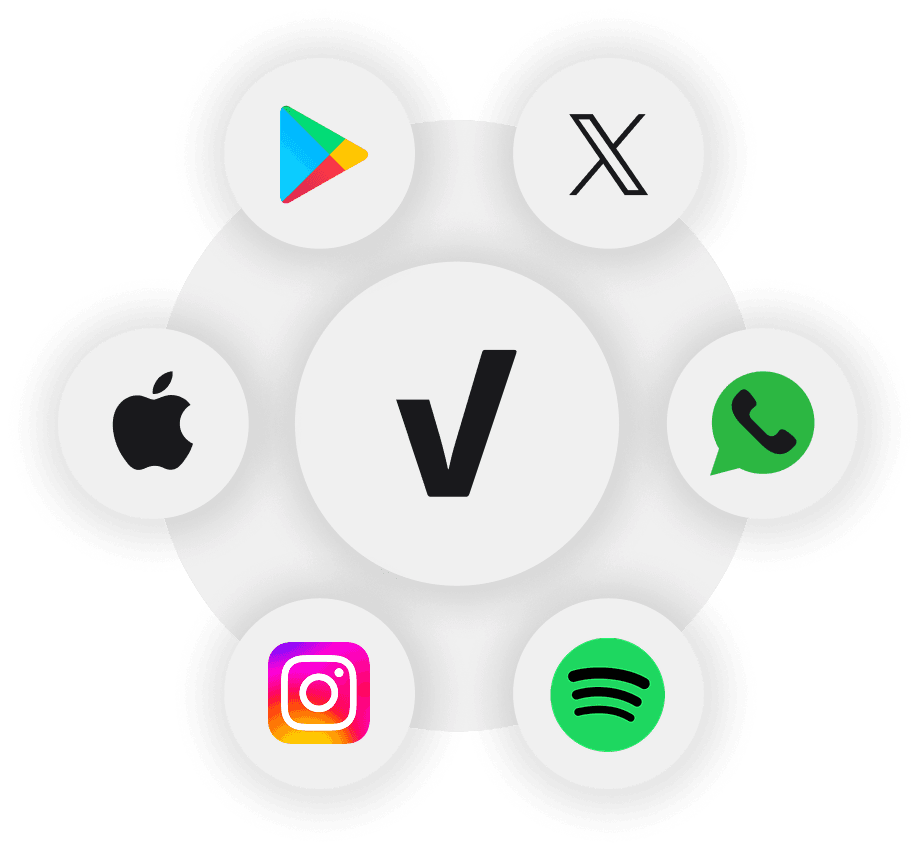 Where You Can Find Us - Platform icons showing various ways to access Verity