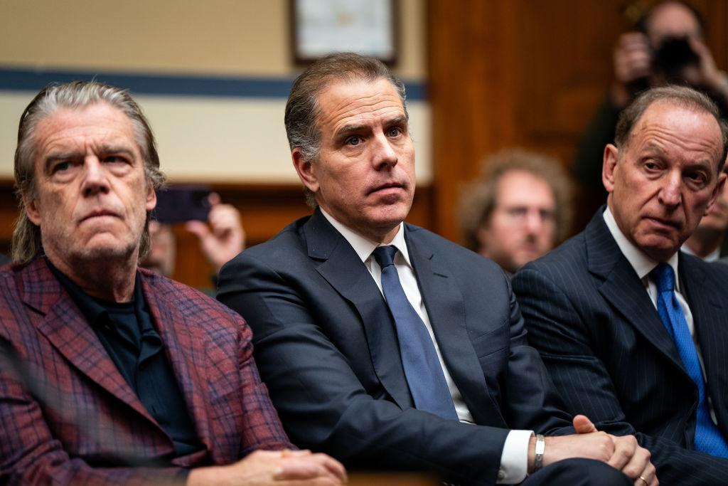 Hunter Biden Makes Brief Appearance at House Committee Hearing