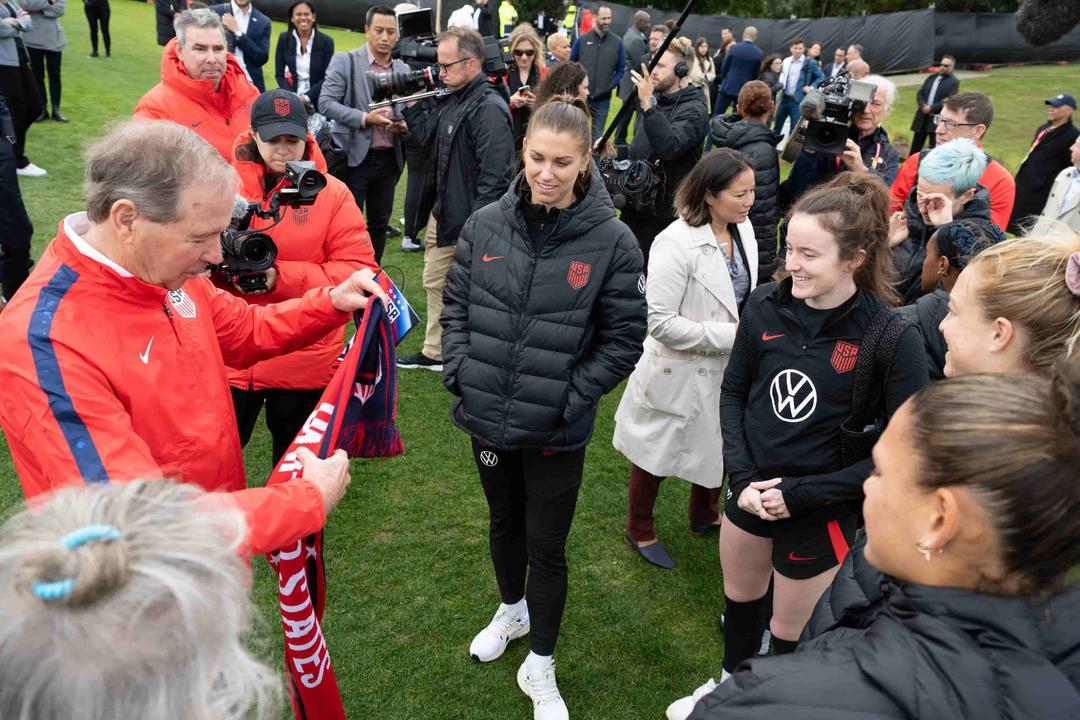 Most of USWNT Silent During US Anthem Again