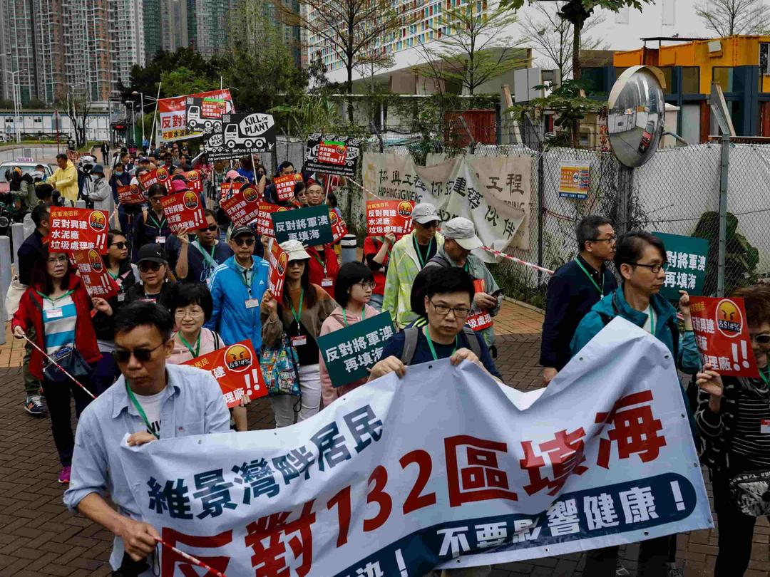 Hong Kong: Police Monitor First Authorized Protest Since 2020