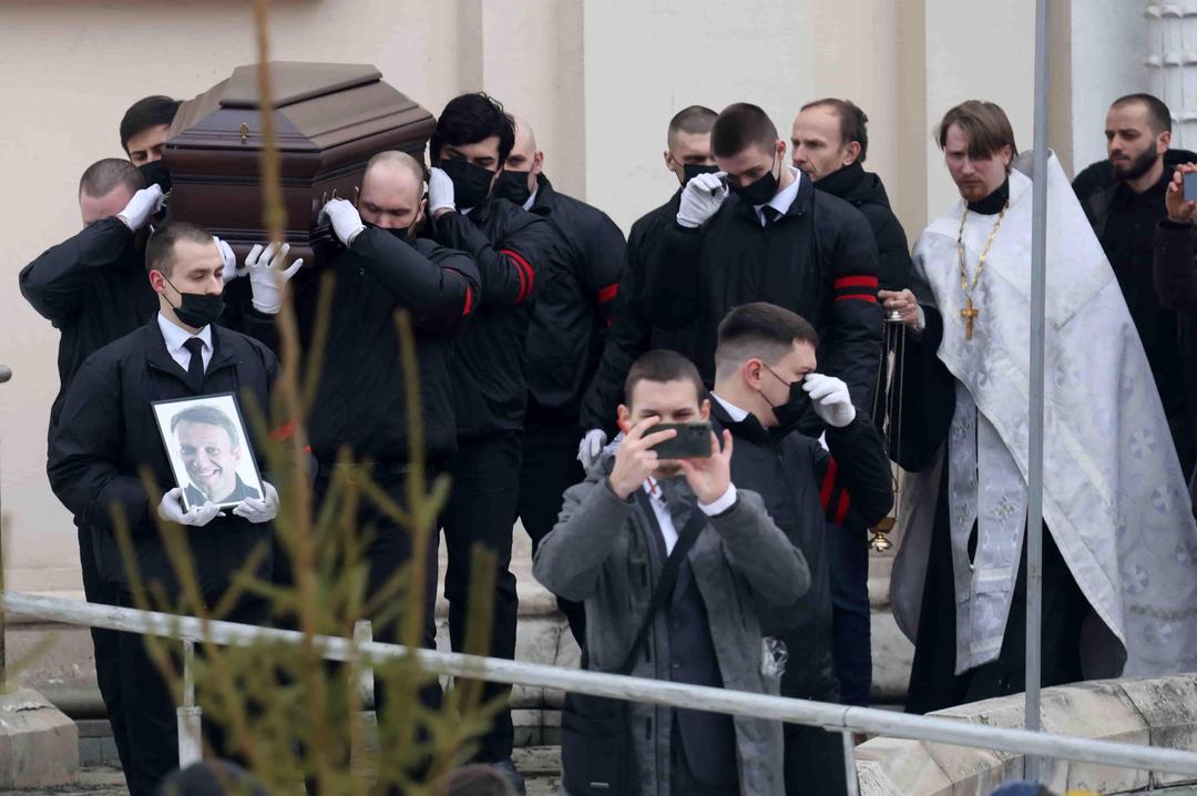 Alexei Navalny Buried in Moscow