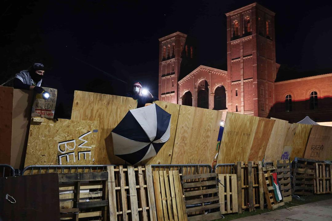 Campus Protests: Police Clear UCLA Encampment, Columbia Protesters Arraigned