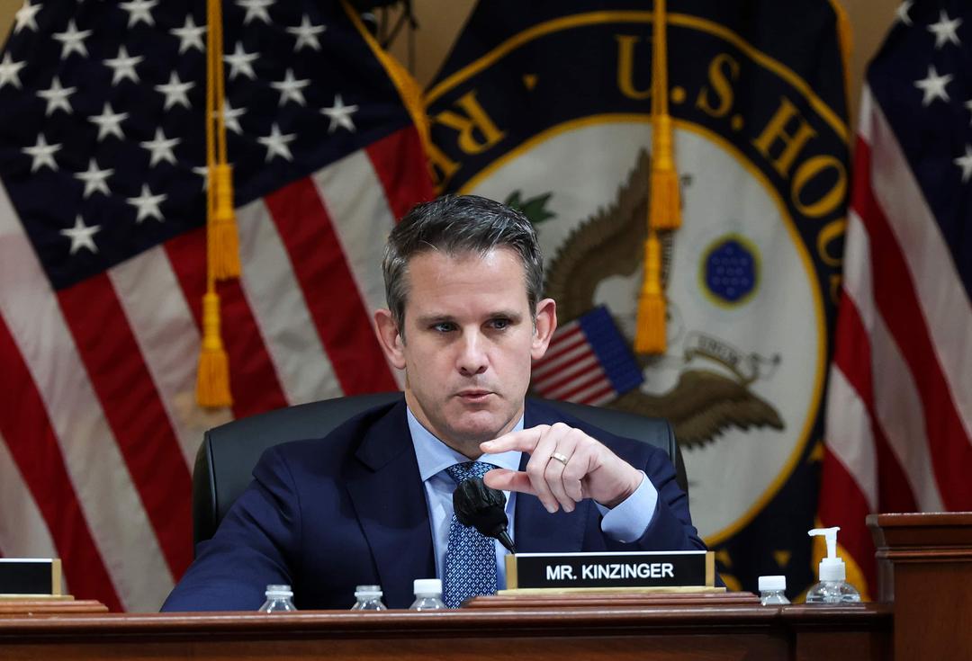 Former GOP Rep Kinzinger Endorses Biden