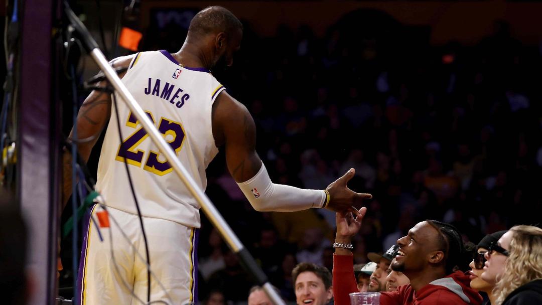 Lakers Make History Drafting Bronny James, Pairing Him With His Father