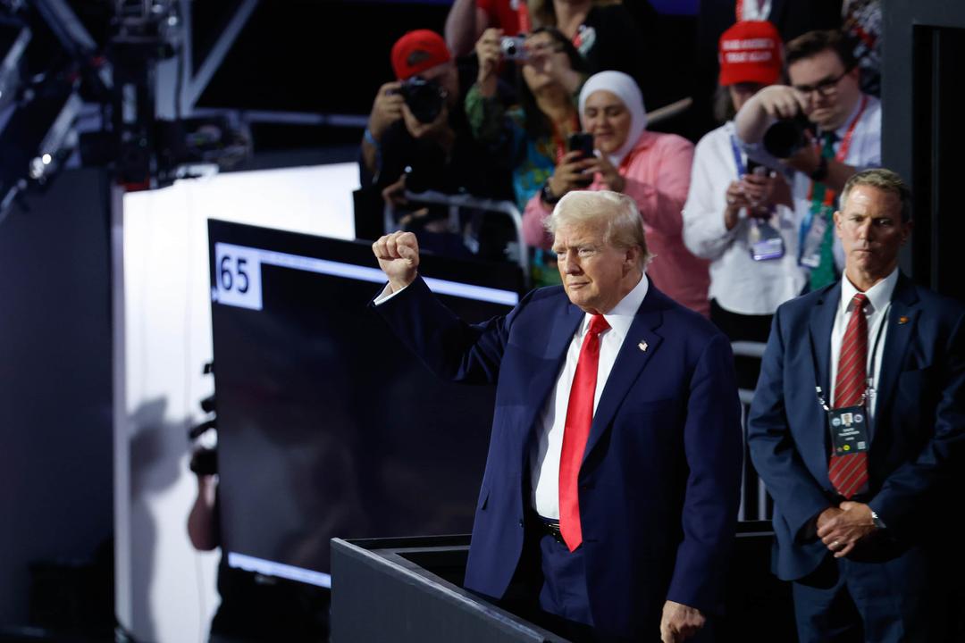 Republican National Convention: Trump Surprises Crowd on Day 1