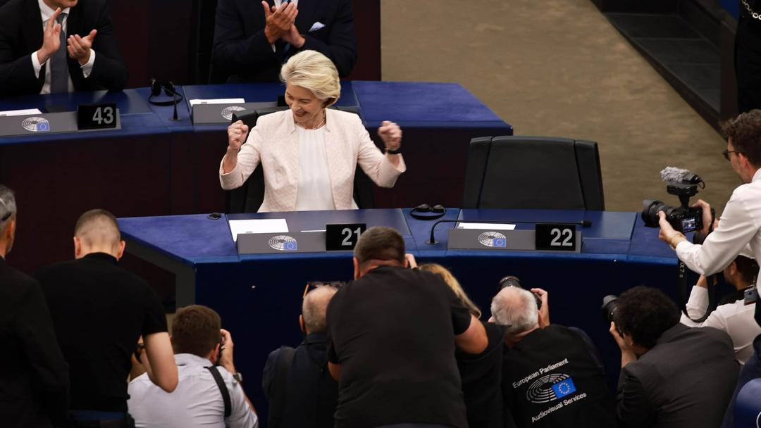 Ursula von der Leyen Re-elected as European Commission President