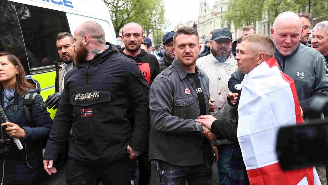 UK: Tommy Robinson Arrested Under Terrorism Law