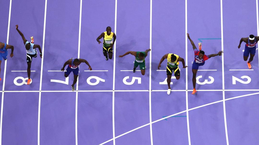 Olympics: Noah Lyles Wins 100-Meter Gold by 0.005 Seconds