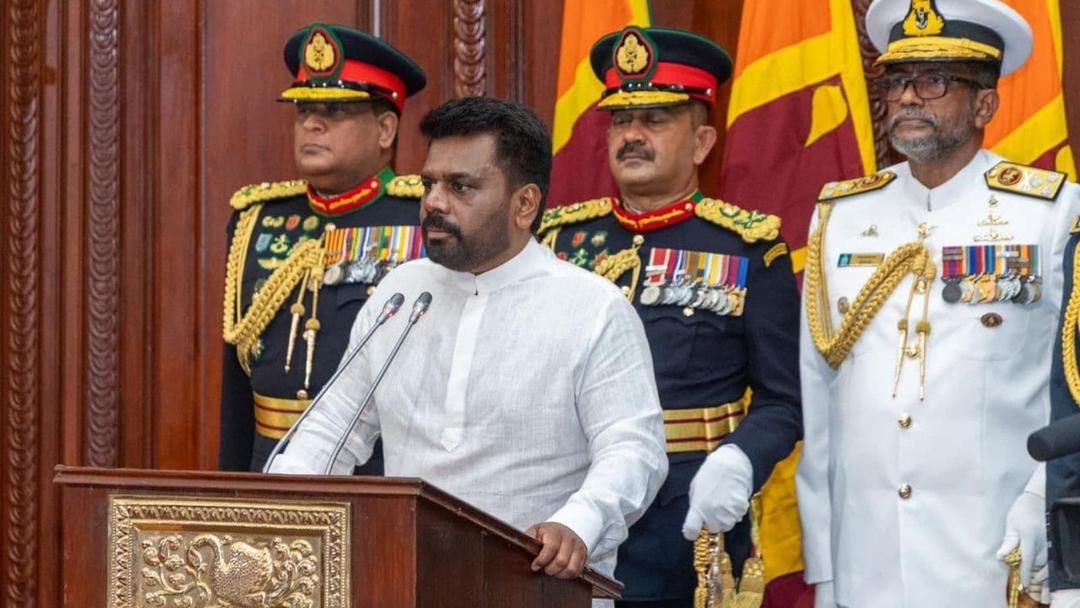 Anura Kumara Dissanayake Sworn in as Sri Lanka's President