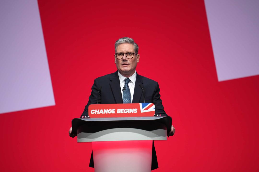 UK: Starmer Gives Speech at Labour Party Conference