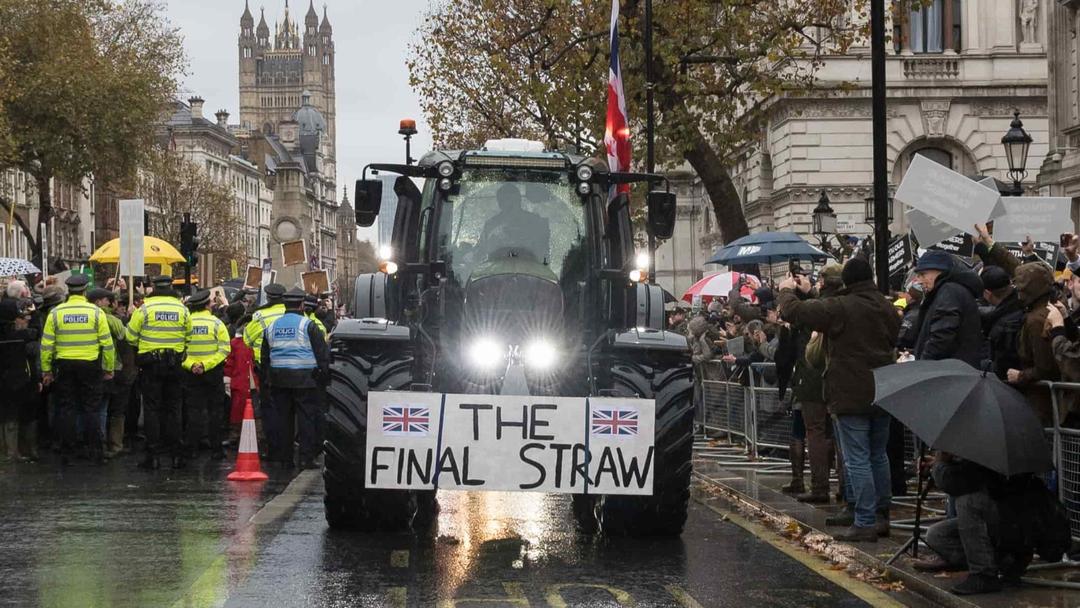 UK: Over 10K Attend Farmers' Inheritance Tax Protest in London