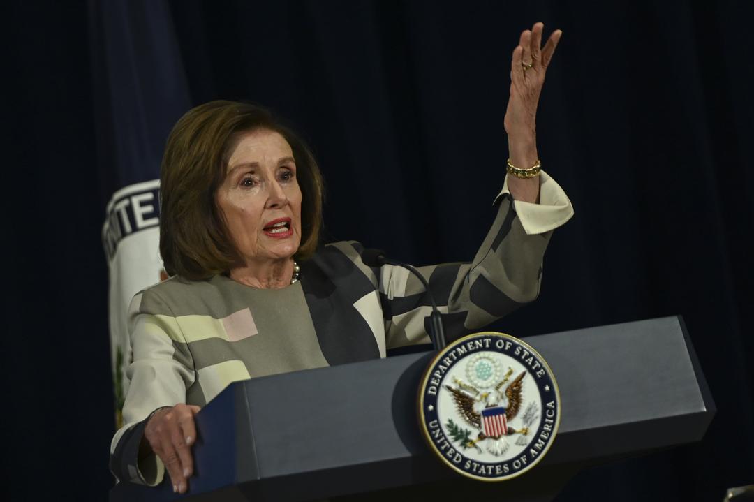 Pelosi Undergoes Hip Surgery After Fall in Luxembourg