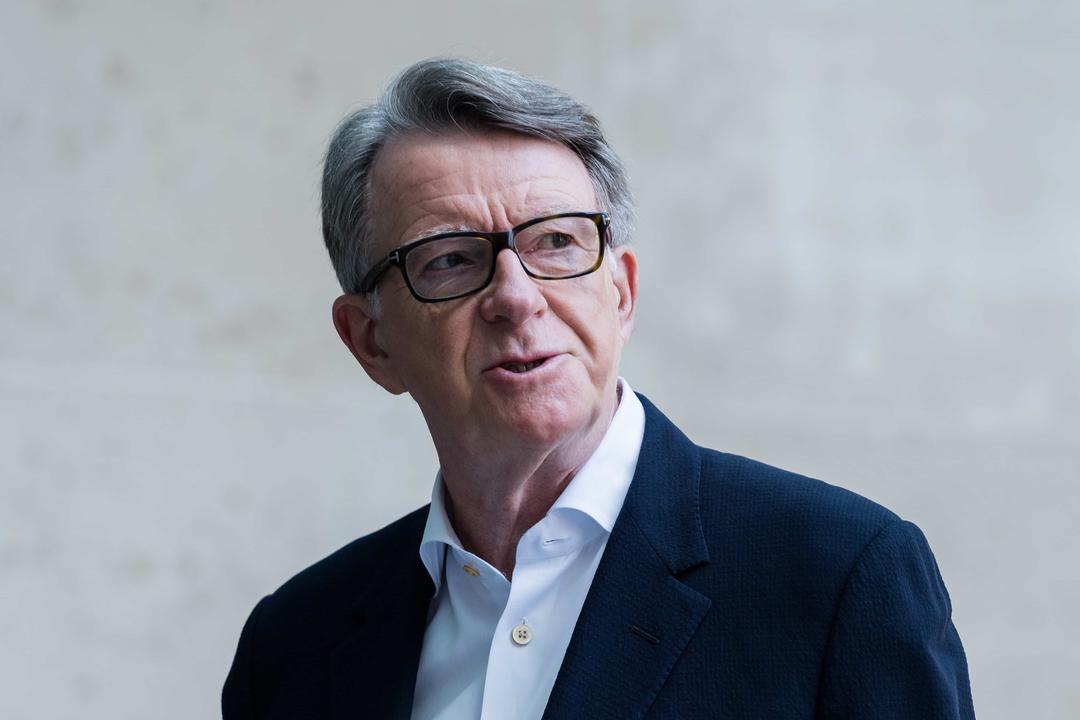 Peter Mandelson Named UK Ambassador to US