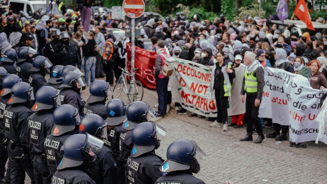 European Rights Chief Flags Germany's Gaza Protest Limits