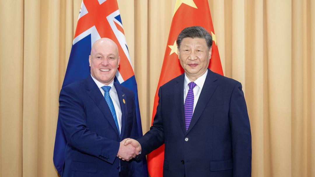 New Zealand's Luxon Meets China's Xi for talks in Beijing