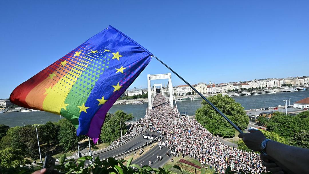 Tens of Thousands Defy Hungary's Ban on Pride