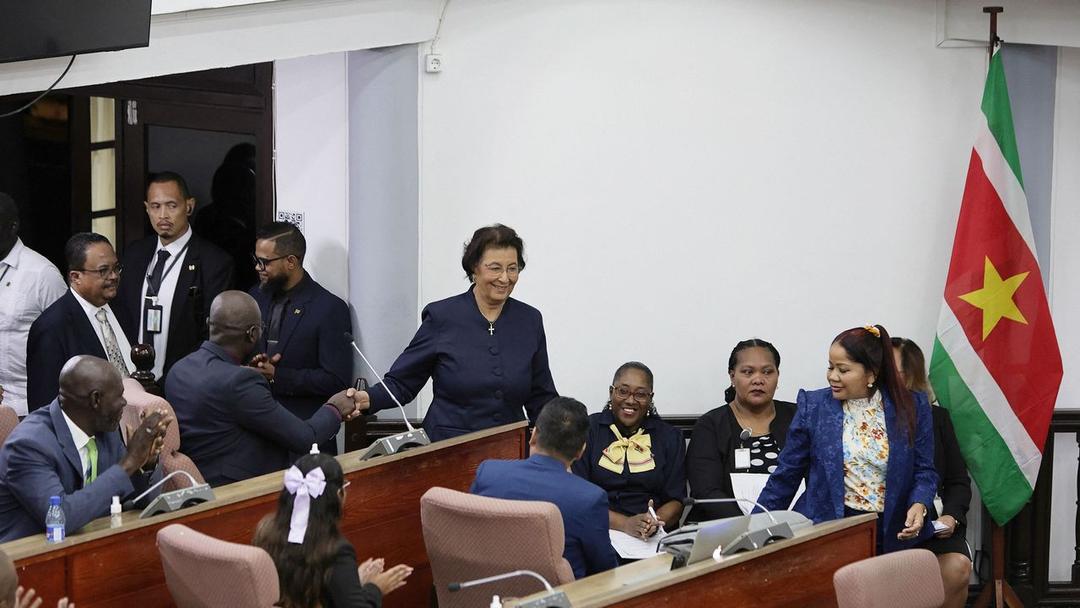 Suriname Parliament Elects Country's First Female President