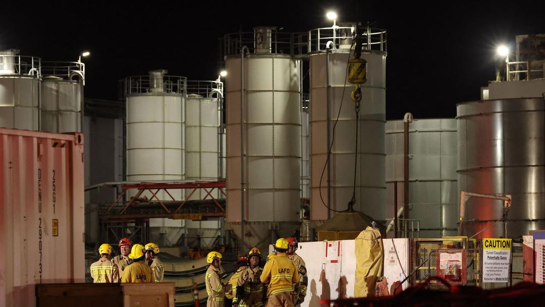 31 Workers Rescued After LA Industrial Tunnel Collapse