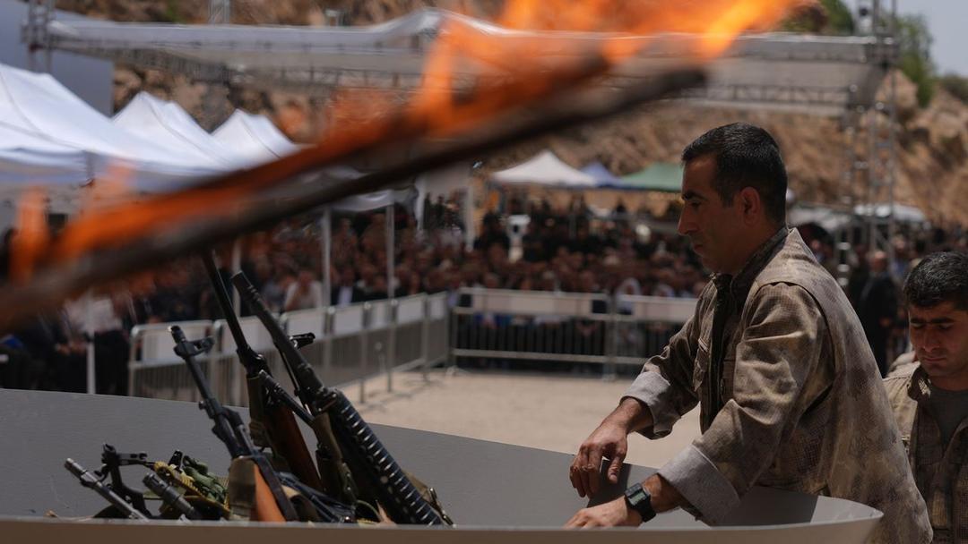 PKK Burns Weapons in a Step Towards Peace With Turkey