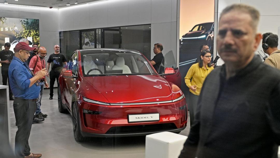 Tesla Opens First Indian Showroom, Launches Model Y at $70,000