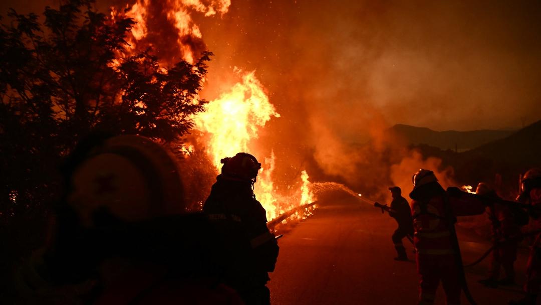 Europe Battles Record Wildfires Amid Heatwave