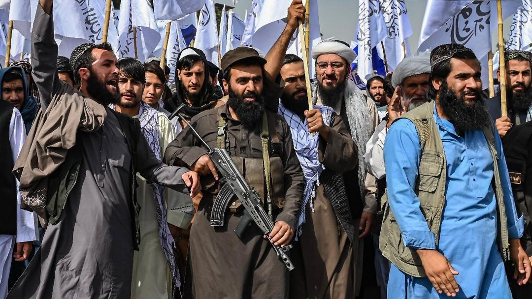 Taliban Marks 4th Anniversary With Male-Only Celebrations