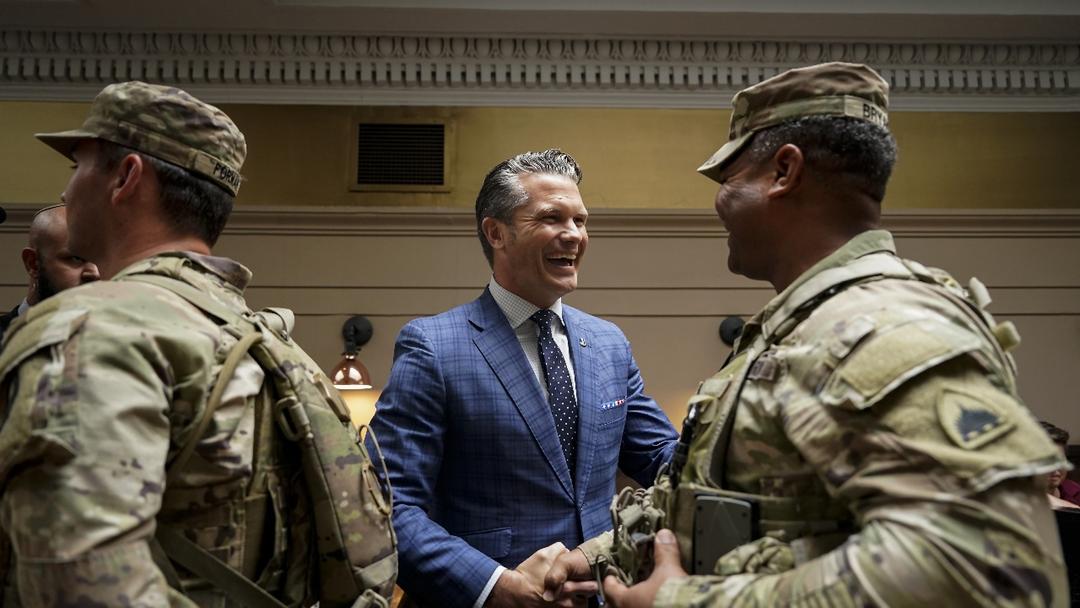Troops in DC Authorized to Carry Service Weapons
