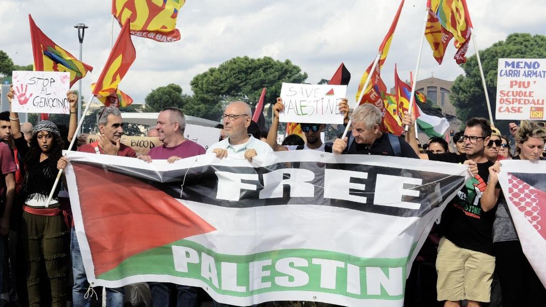 Nationwide Protests, Strikes in Italy in Support of Gaza