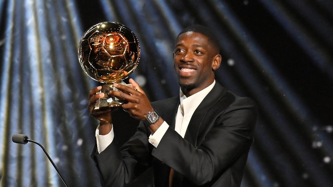 PSG's Ousmane Dembélé wins 2025 Men's Ballon d'Or