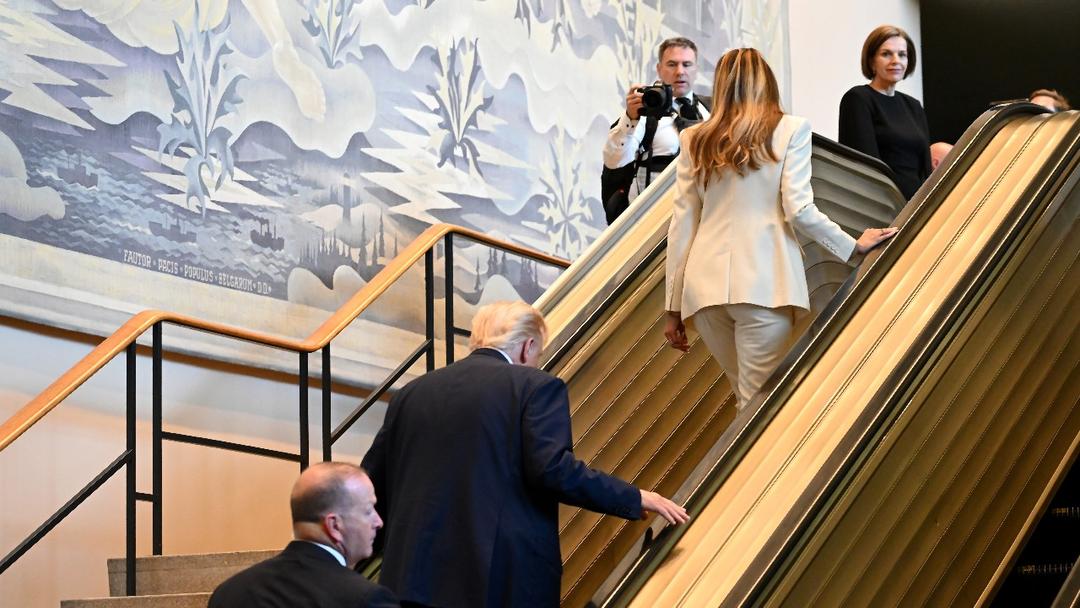 UN Escalator Malfunction Sparks White House Sabotage Claims