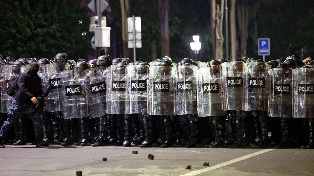 Georgia Prime Minister Orders Crackdown After Violent Protests in Tbilisi