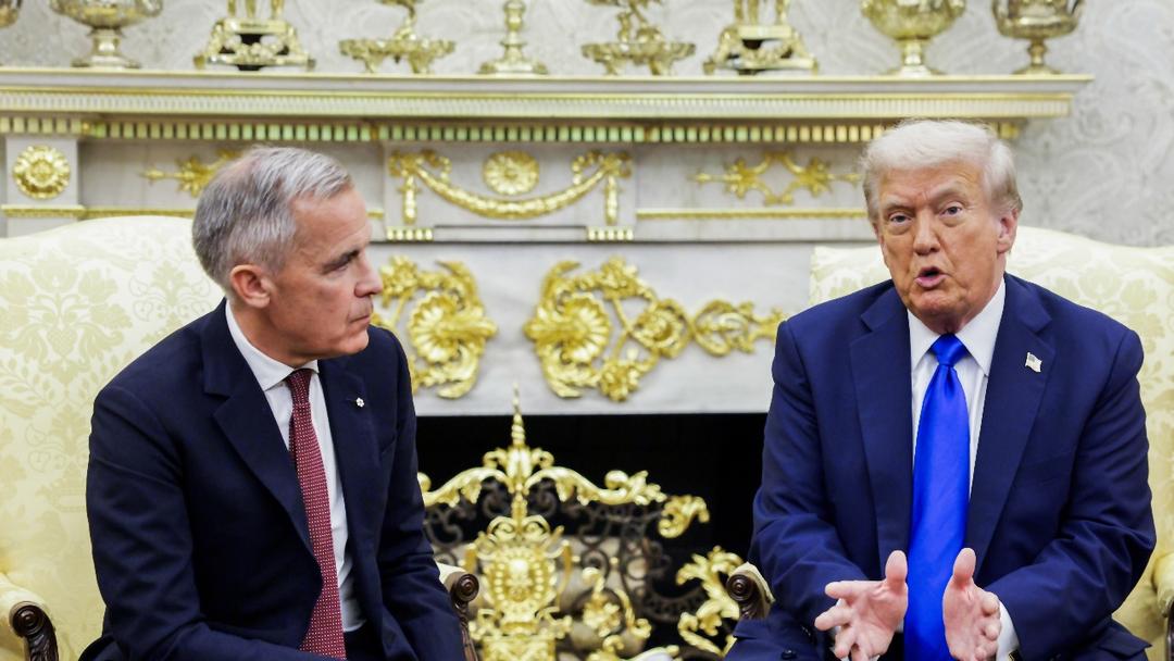 Trump, Carney Meet Amid US-Canada Trade Tensions