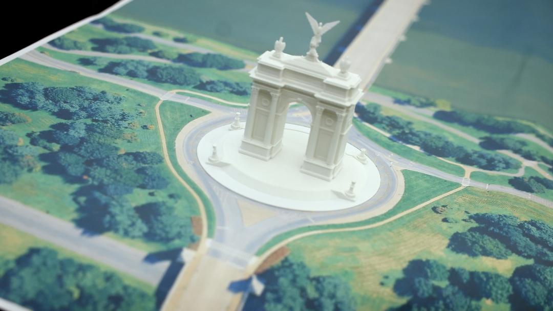Trump Unveils Triumphal Arch Plans Near Lincoln Memorial