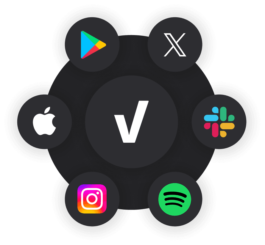 Where You Can Find Us - Platform icons showing various ways to access Verity